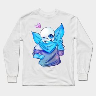 BLUE!Berry Sans Long Sleeve T-Shirt